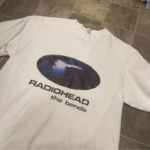Radiohead the bends garment dyed heavyweight tee
